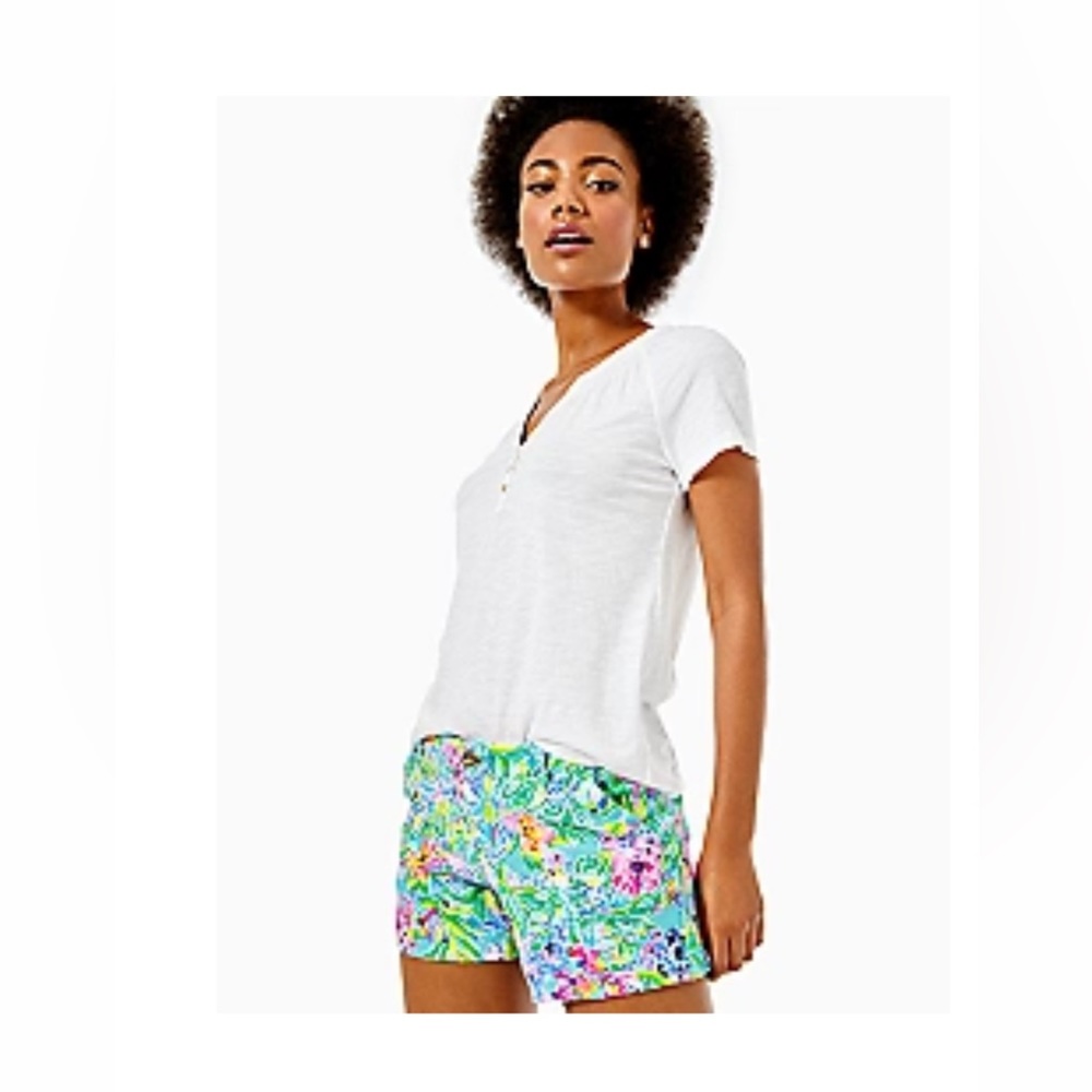 Lilly Pulitzer Amalfi Blue Alligator Isle Size 12